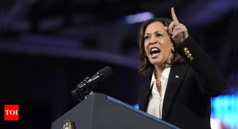 Kamala Harris: Vice President Shares Montage of Trump’s Rally, Condemns His ‘Enemies Within’ Comment