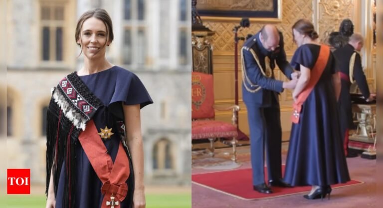 Jacinda Ardern Honored as Dame by Prince William