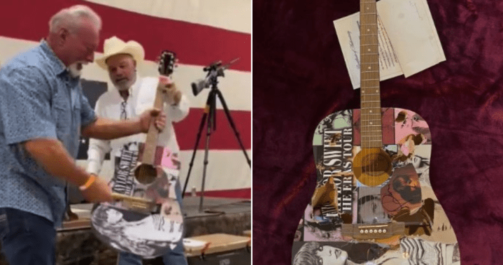 Man who smashed $4,000 Taylor Swift guitar with hammer shares why he did it – National